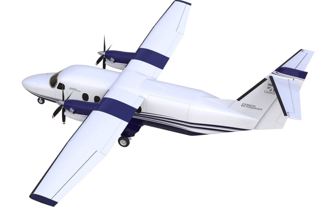Cessna Skycourier exterior view.