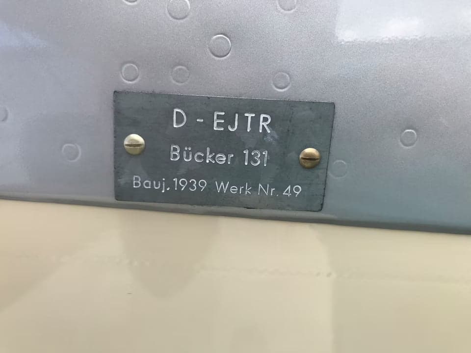 Close-up of the instrument panel and cockpit controls.
