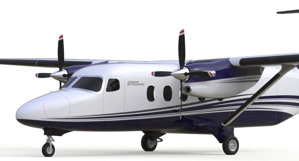 Cessna Skycourier exterior view.