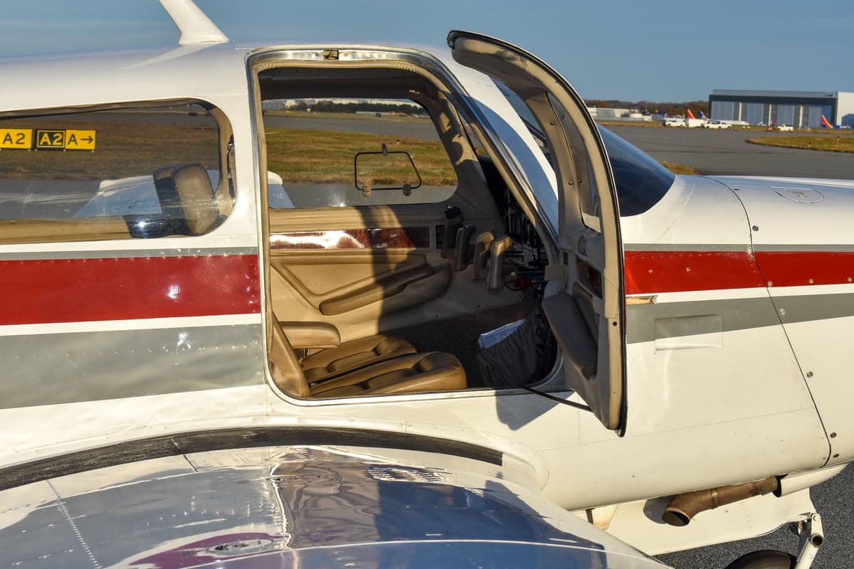Close up of the N205KK tail number on the aircraft.
