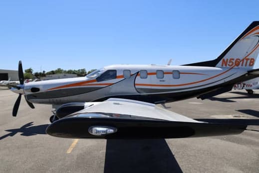 Rear side view of the aircraft on the tarmac.