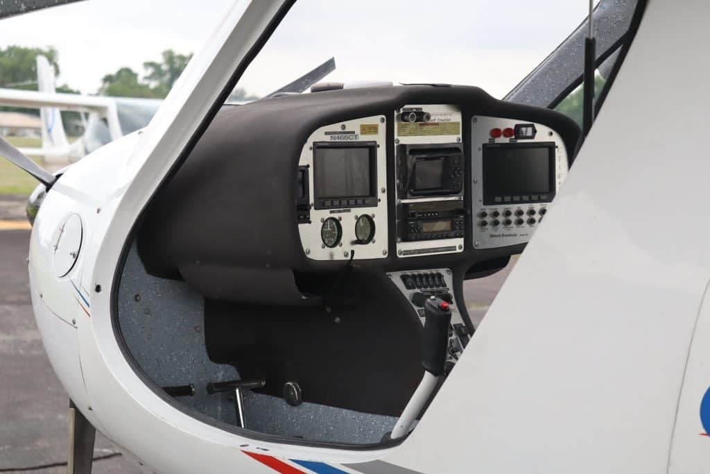 The instrument panel of a CTLS aircraft.