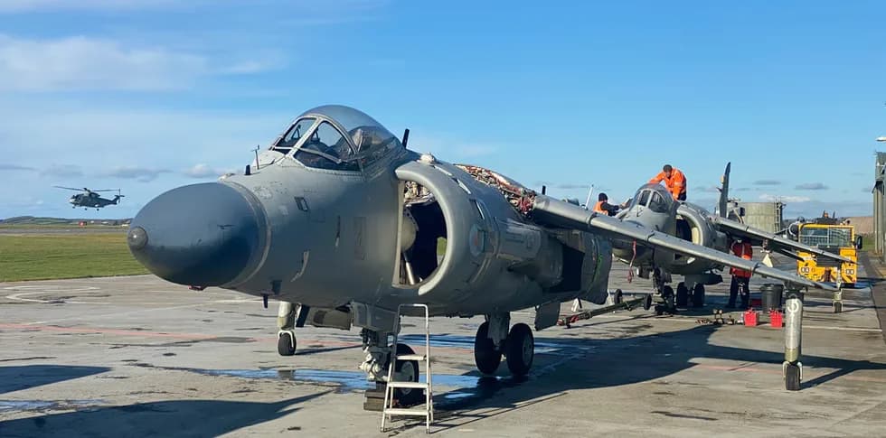 Sea Harrier ZH804