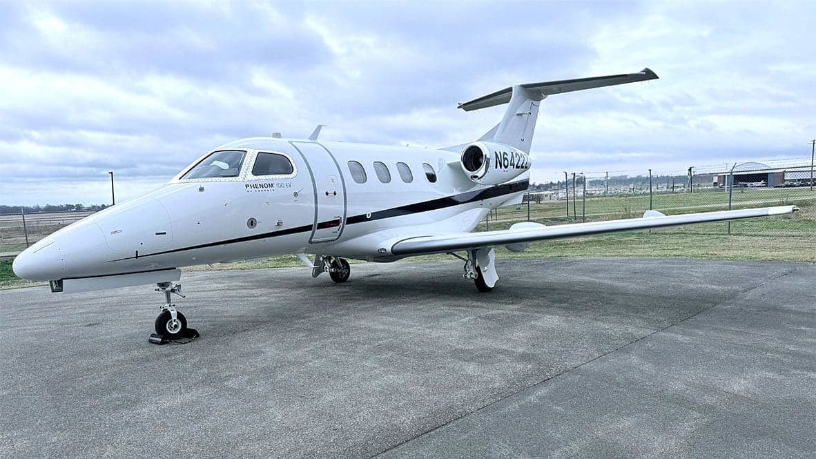 N6422Z Phenom 300E on the ramp.