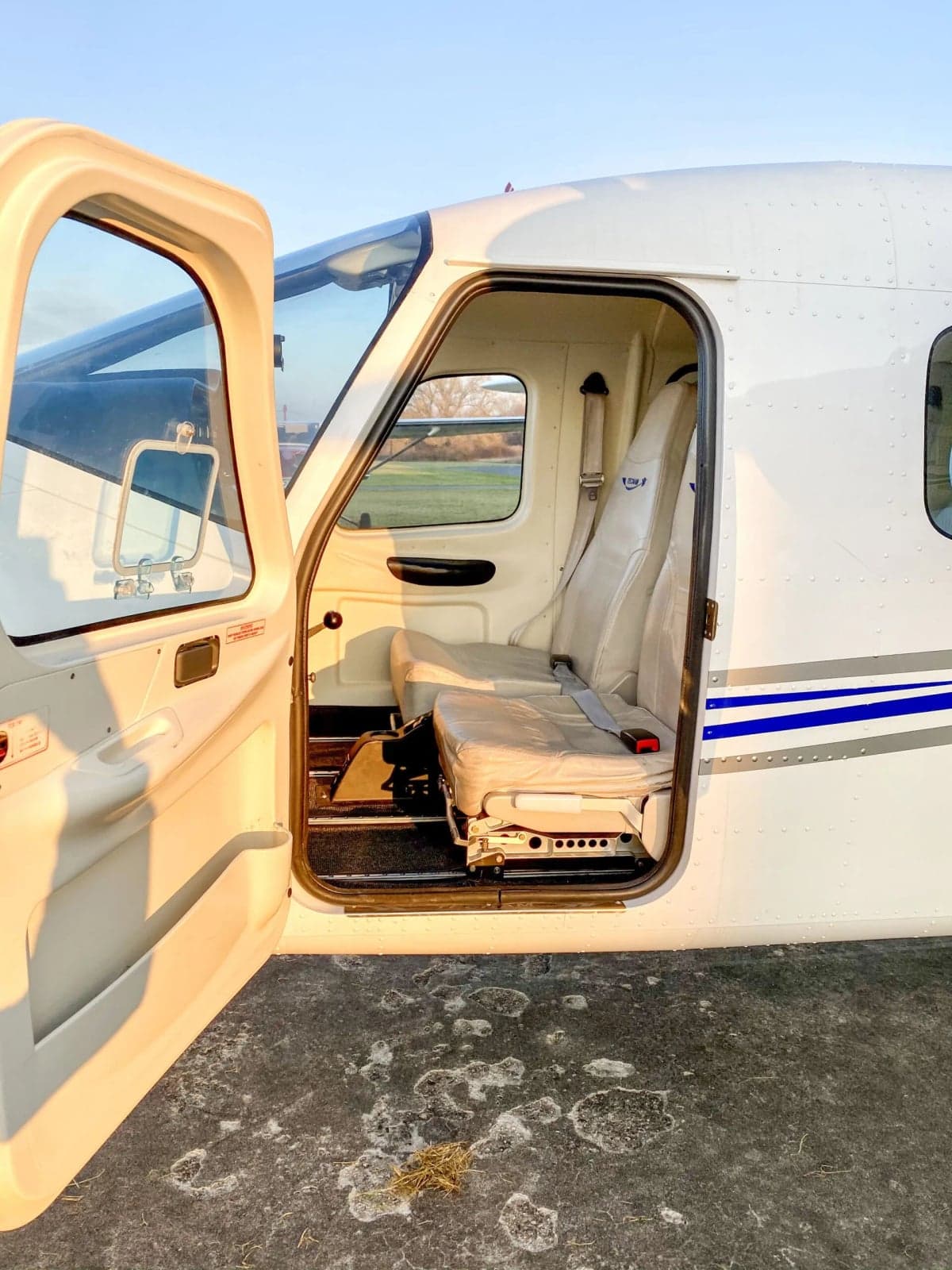 Rear view of Tecnam P2006T D-GTIM