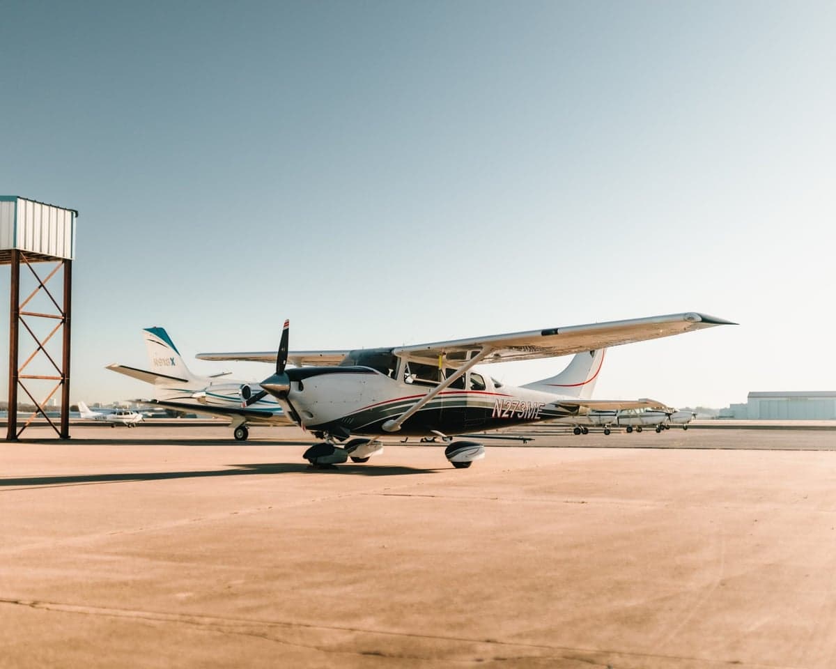 Cessna 206 Turbo Stationair TC aircraft N273ME on the ground.