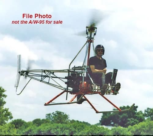File photo of an A/W-95 helicopter in flight.