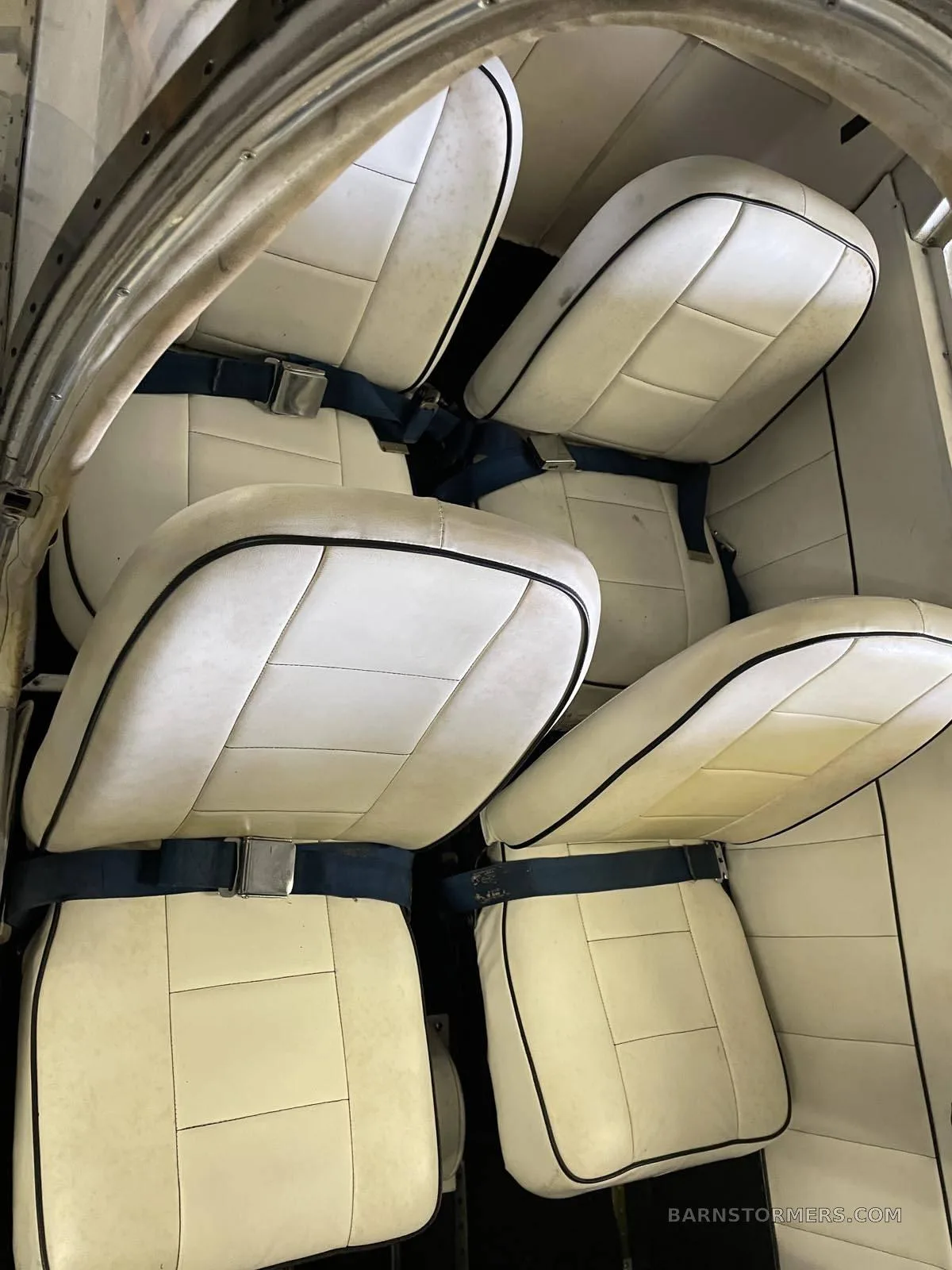 Another view of the cabin seats from above.