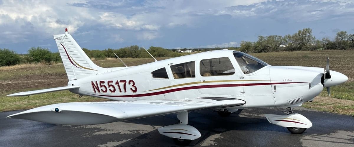 Piper PA-28-181 Archer II aircraft N55173 on the ground.