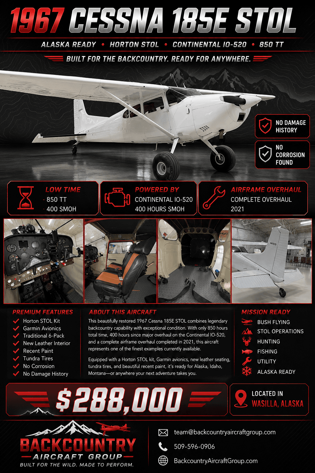 1967 Cessna 185E